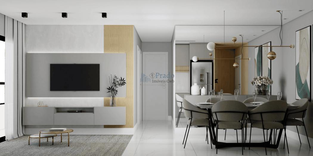 Apartamento à venda, Centro, 56 m² privativos, 2 dormitórios 1 sendo suíte, 1 vaga, São José dos Pi - foto 2