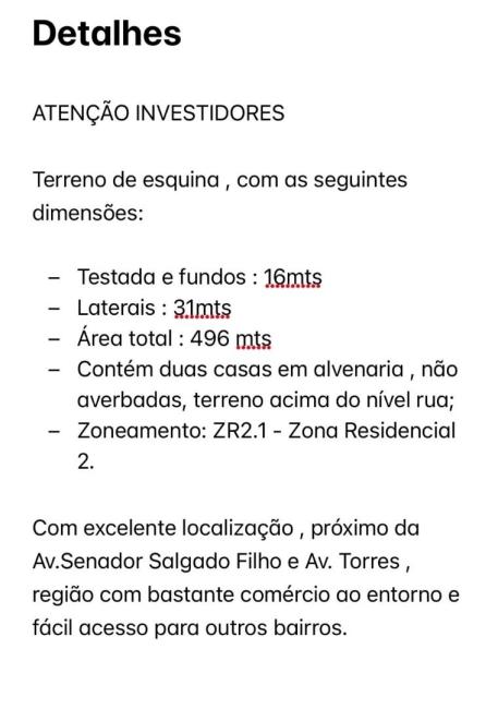 Terreno à venda, 496 m² por R$ 750.000,00 - Uberaba - Curitiba/PR - foto 3