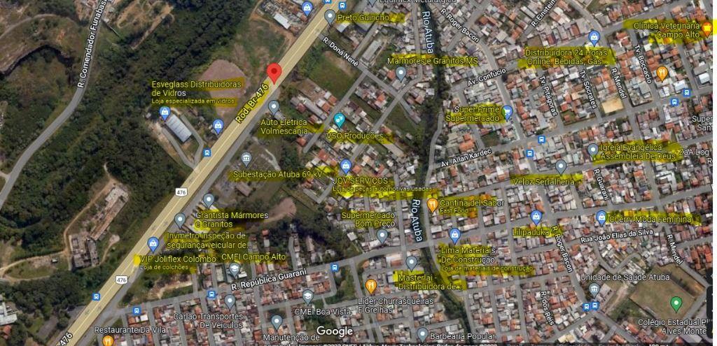Terreno à venda, 4360 m² por R$ 1.800.000,00 - Atuba - Curitiba/PR - foto 5