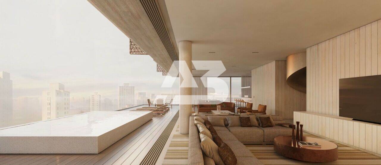 Apartamento com 3 dormitórios à venda por R$ 5.992.000,00 - Batel - Curitiba/PR