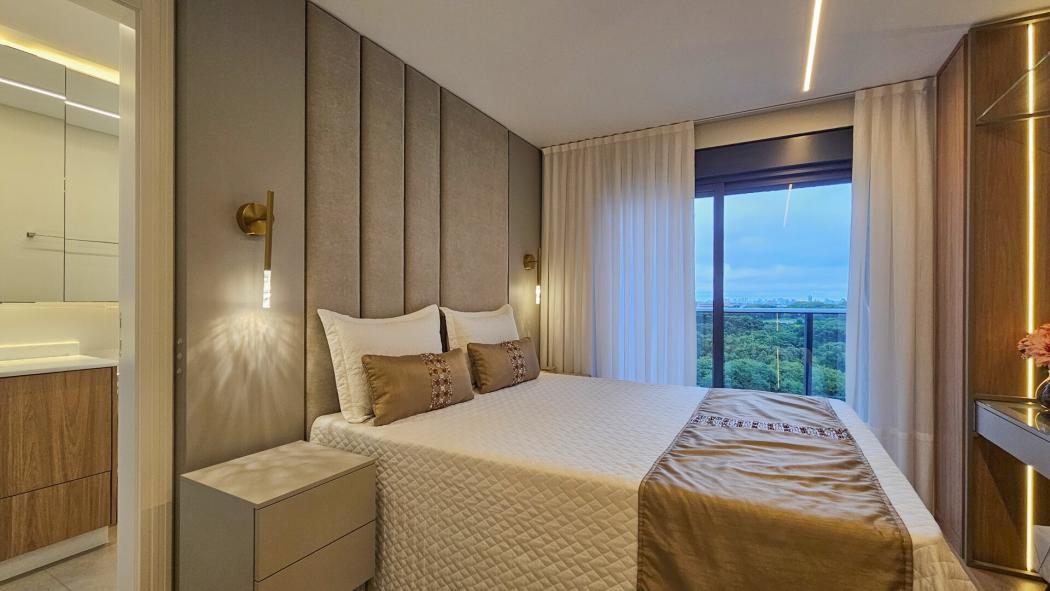 Apartamento a venda porteira fechada de 112 m² com 3 dormitórios sendo 1 suíte e 2 demi-suítes com 2 vagas de garagem no Cristo Rei - foto 4