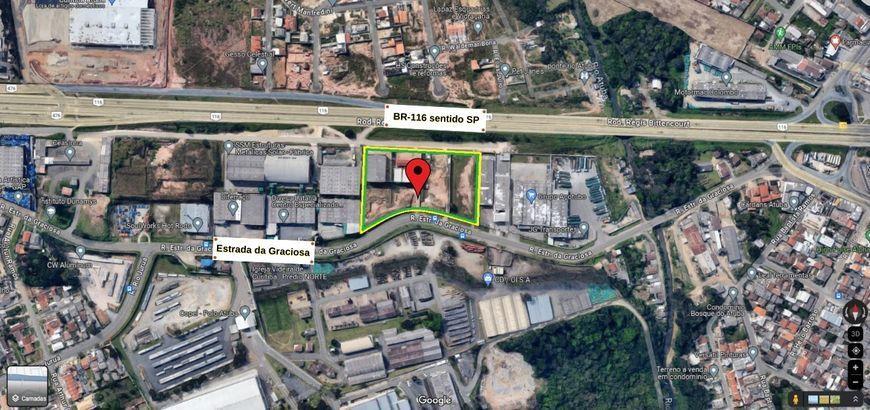 OPORTUNIDADE PARA CENTRO DE DISTRIBUIÇÃO!!!Terrenos comerciais/industriais que somam 15.144m2. Excelente localização próxima ao trevo do Atuba - foto 2