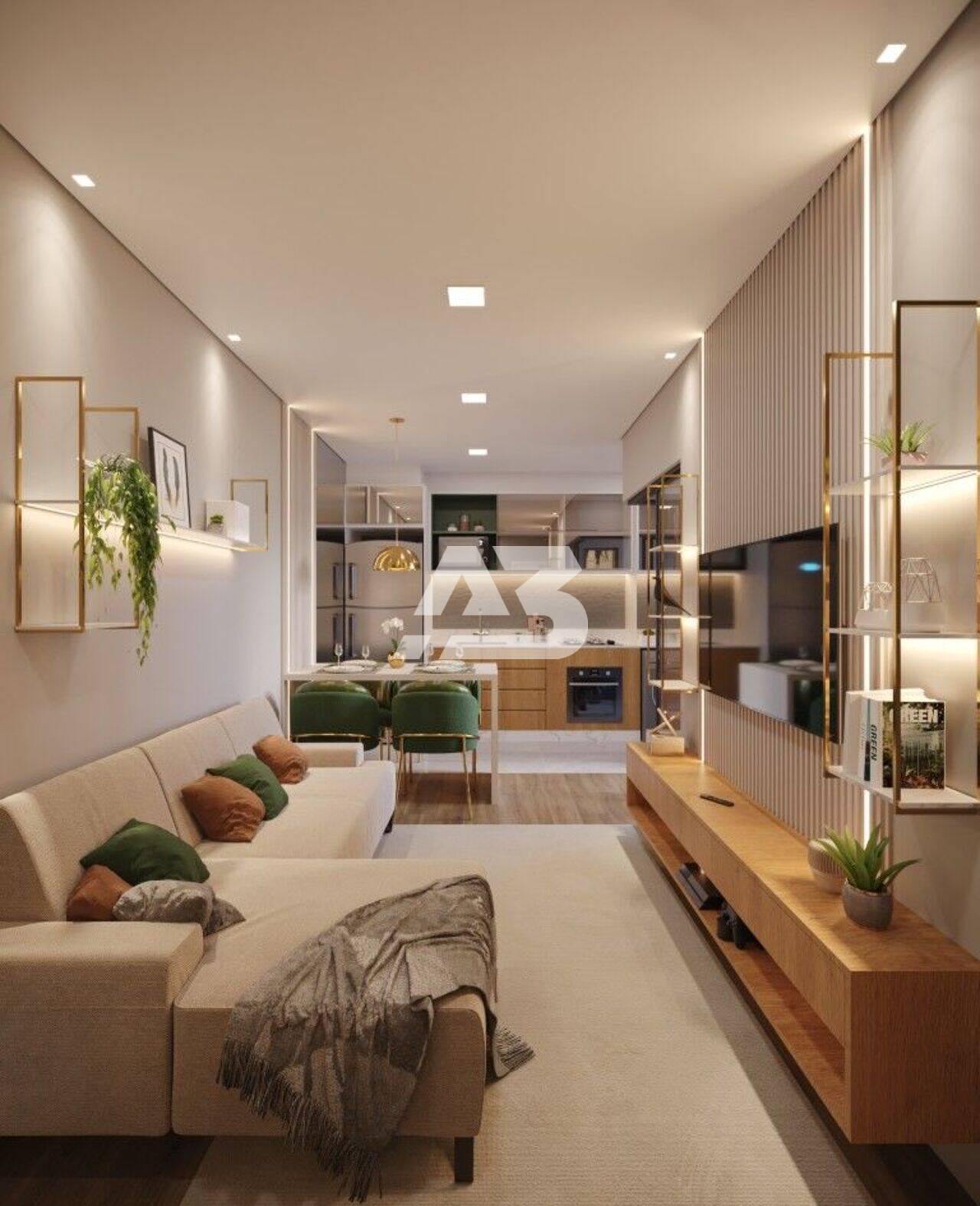 Apartamento com 1 dormitório à venda, 32 m² por R$ 358.000,00 - Novo Mundo - Curitiba/PR - foto 3
