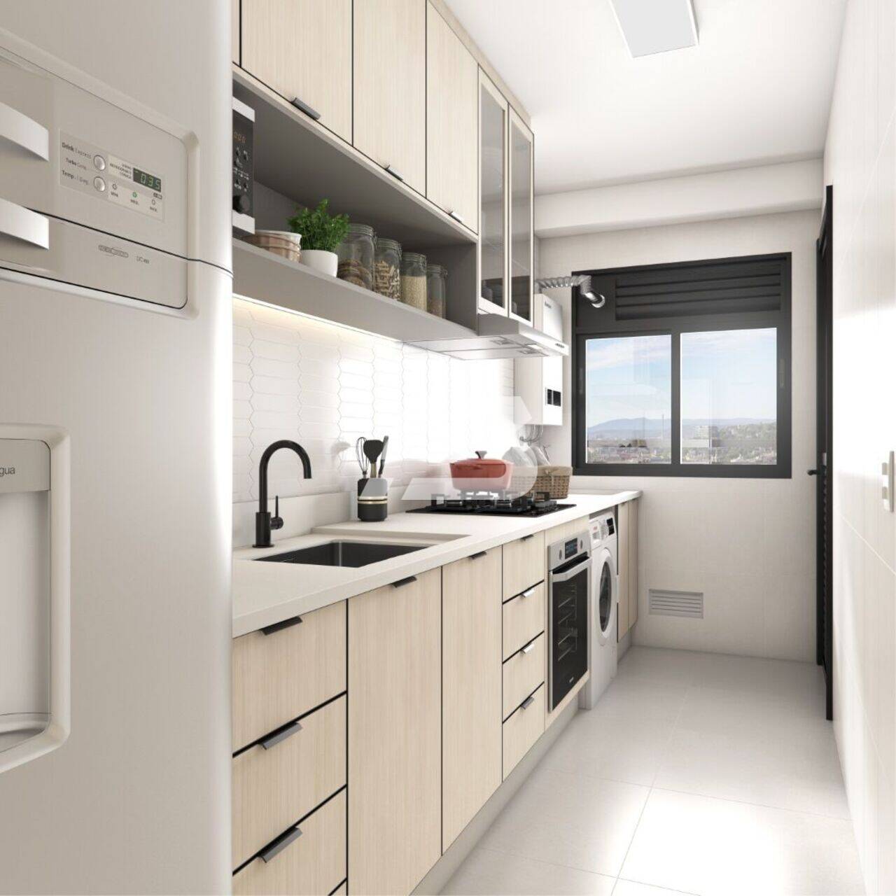 Apartamento com 2 dormitórios à venda, 55 m² por R$ 425.000,00 - Centro - Pinhais/PR - foto 5