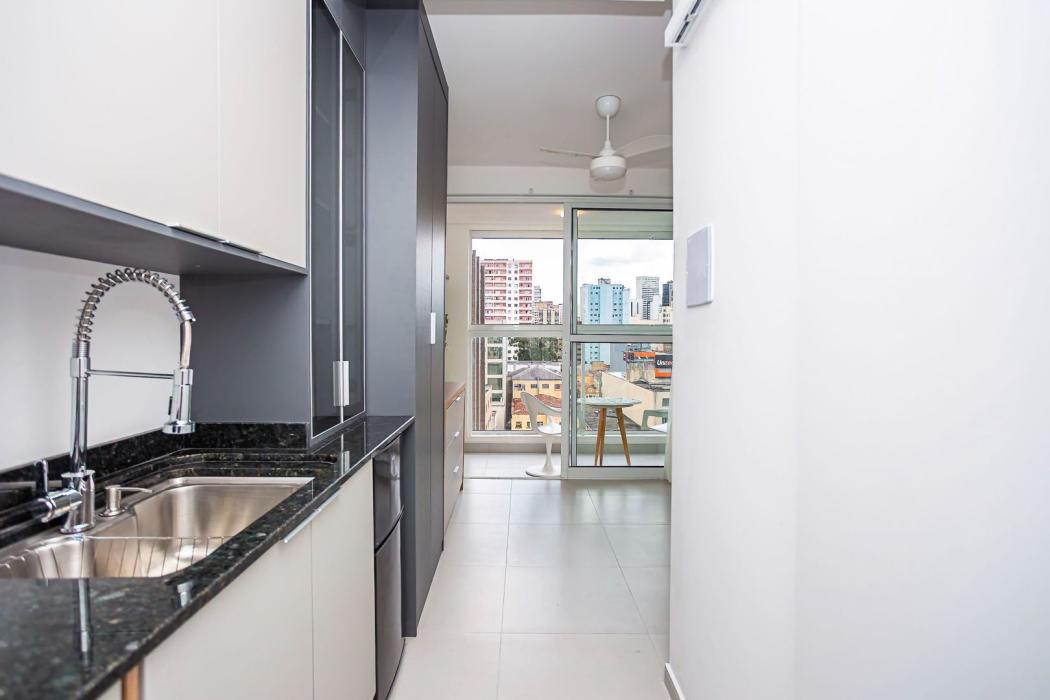 Apartamento com 1 dormitório, 19 m² - venda por R$ 350.000,00 ou aluguel por R$ 2.800,00/mês - Centro - Curitiba/PR - foto 4