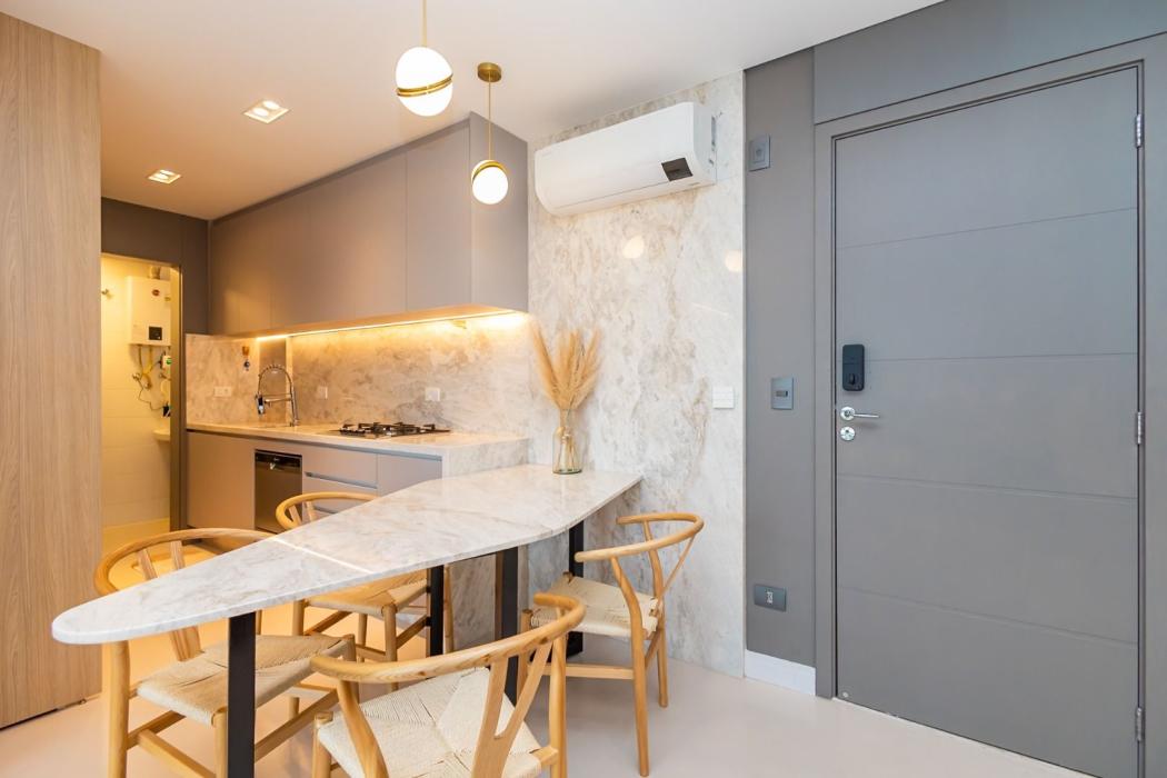 Apartamento com 1 dormitório à venda, 60 m² por R$ 800.000,00 - Cabral - Curitiba/PR - foto 2
