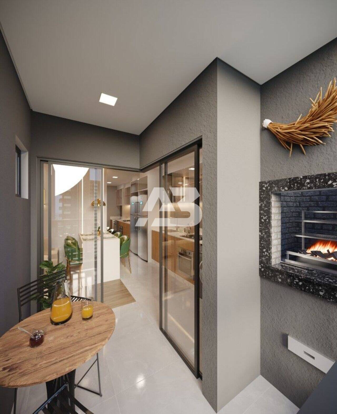 Apartamento com 1 dormitório à venda, 32 m² por R$ 358.000,00 - Novo Mundo - Curitiba/PR - foto 5