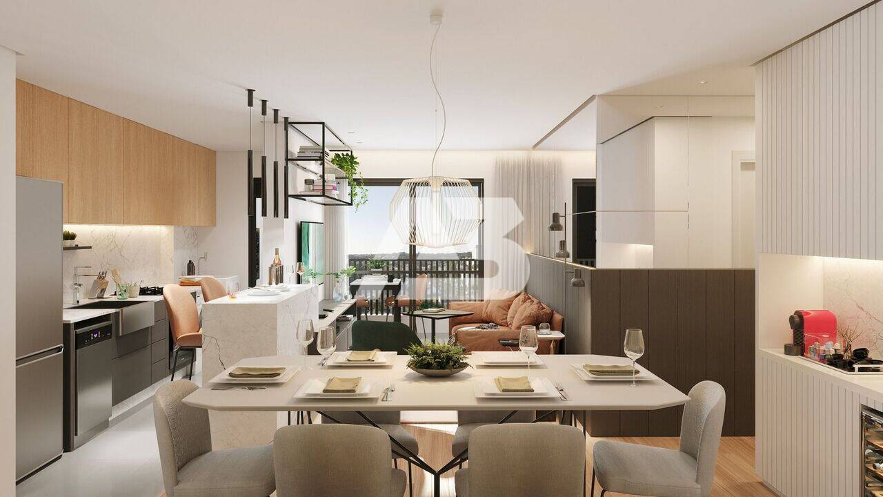 Apartamento com 2 dormitórios à venda, 60 m² por R$ 627.000,00 - Tingui - Curitiba/PR