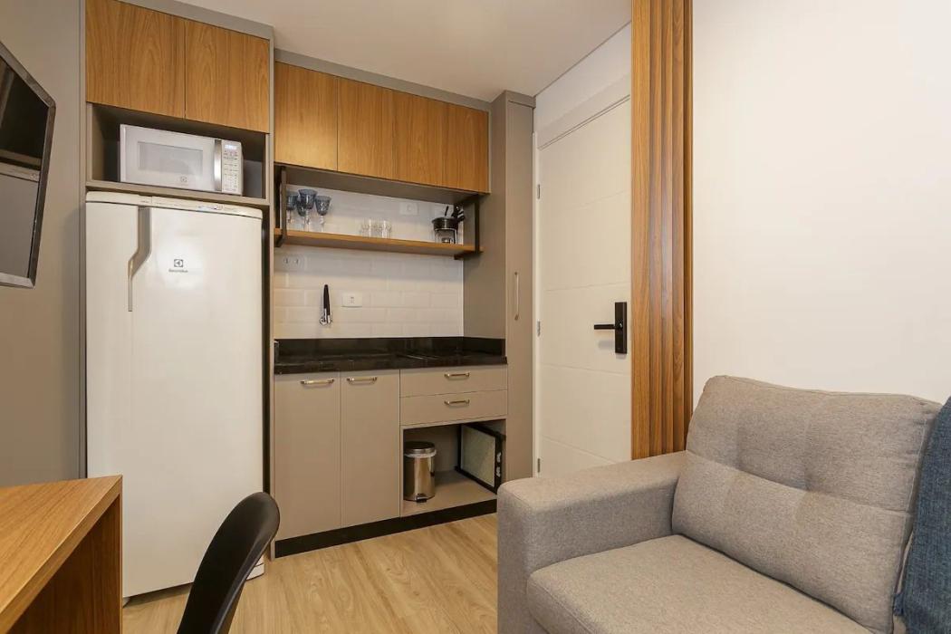 Studio Mobiliado no Água Verde | Locado | Renda Imediata | Ed. LINK | à venda por R$ 350.000 - Curitiba/PR - foto 2