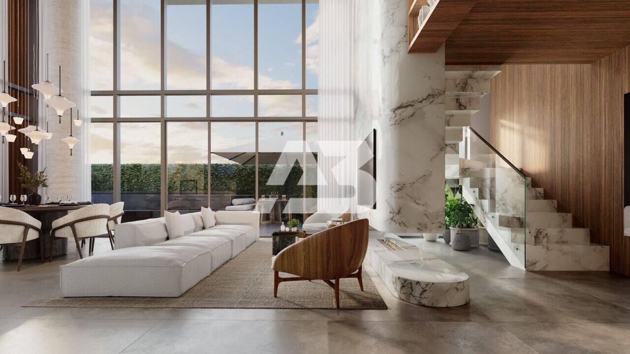 Apartamento com 3 dormitórios à venda, 125 m² por R$ 2.346.000,00 - Cabral - Curitiba/PR - foto 2